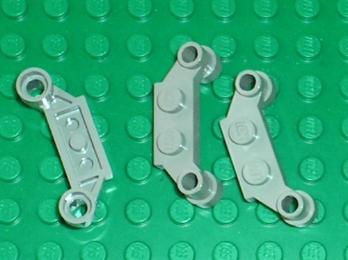 Lego oldgray plate - x,
