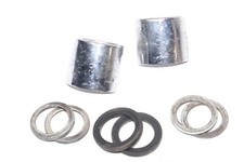 cache poussière couvercle tubes de fourcher Yamaha DTE DTF 125  1GO