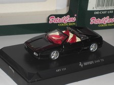 FERRARI 348 TS NOIR DETAILCARS 1:43