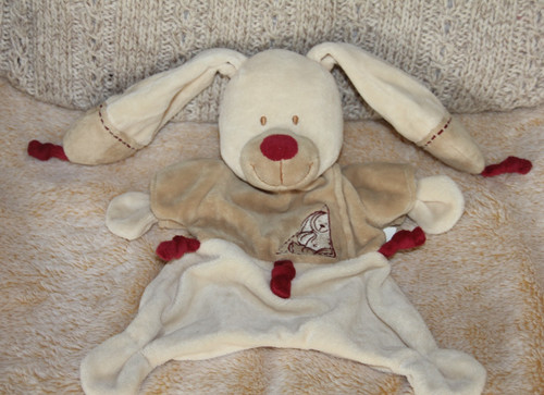 Doudou peluche nicotoy lapin - peluche,
