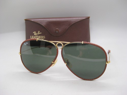 Vtg ray ban leather - vtg, b&l