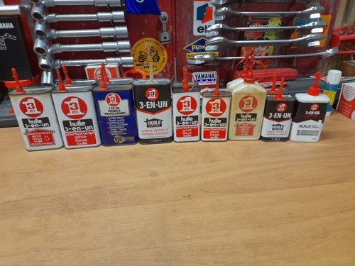 Lot anciennes burettes huile - lot,