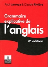 Grammaire explicative de l'anglais