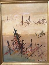 Belle Peinture Huile Panneau