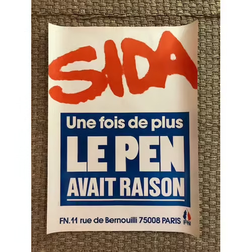 Affiche politique front - politique,