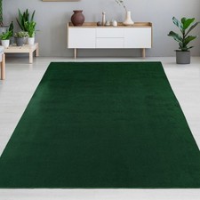 Tapis vert moderne toucher velouté harmonieux facile à entretenir