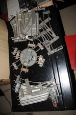 Jep lot de croisements et aiguillages métallique en version 2 rails en échelle O