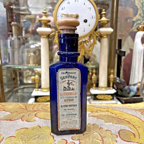 Ancien flacon pharmacie - flacon, de