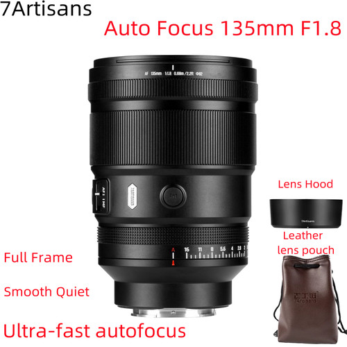 7artisans 135mm auto - 135mm, f1.8