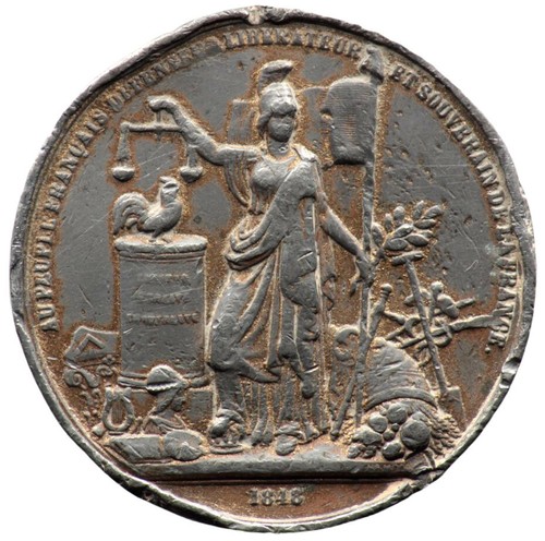 Médaille revolution 1848 - médaille, de