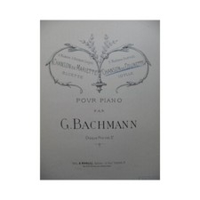 BACHMANN G. Chanson de
