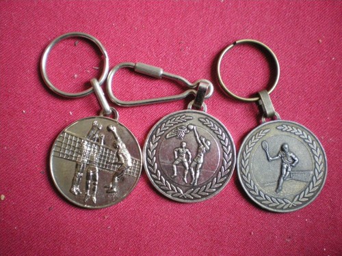 Lot trois porte clé - de,