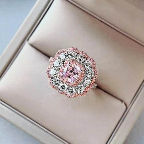 Bague cadeau art déco double