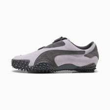 Puma Mostro Suède En Gris Foncé Et Lilas Toutes Tailles Stock Limité