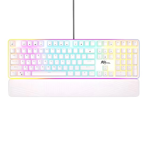 Clavier mécanique rk61 blanc - mécanique,