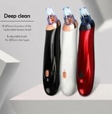 Appareil USB Aspirateur acné point noir soin du visage comédons pores 5 embouts