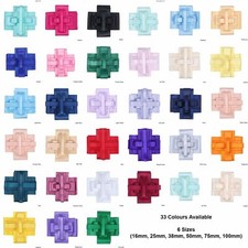 Ruban Satin Double Face, 6 tailles, 33 couleurs, solo ou ensemble. Neotrims