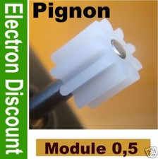 Pignon 9 dents pour moteur locomotive Jouef lot de 2