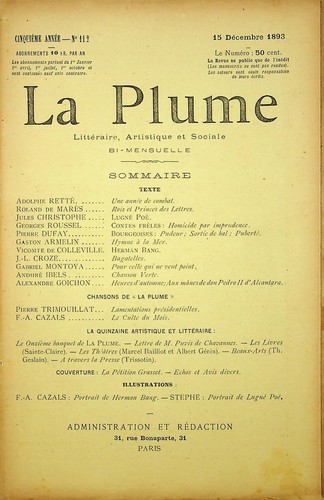 Revue plume n - la, n°112