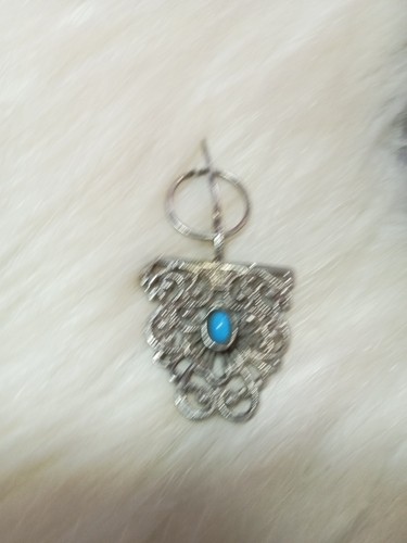 Ancienne fibule argent - en,