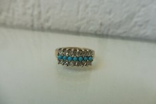 Beau Vieux Anneau 925 Argent