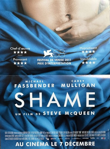 Affiche cinéma shame - cinéma, 40x60cm