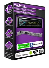 VW Jetta DAB Radio, Lecteur CD USB AUX Pioneer, Kit Bluetooth Mains Libres