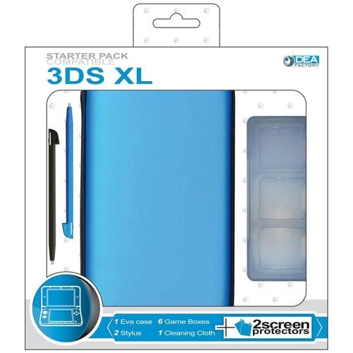 Pack accessoires bleue 3ds - pack, d'accessoires