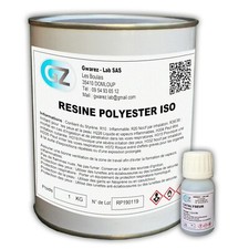 Résine polyester iso +