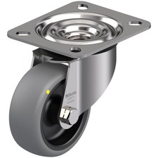 80mm acier inoxydable - acier, roulette
