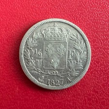 1/2 Franc Charles X 1827 A TB+