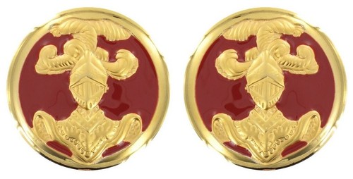Paire insigne collet - d'insigne, de