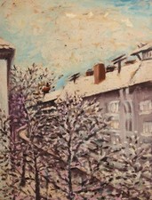 Tableau ancien huile européen