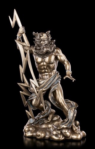 Zeus figurine dieu - -, avec