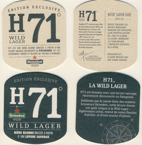 Lot sous bocks coaster - lot, de