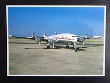 CARTE POSTALE AVIATION POSTCARD SAC SAVE A CONNIE LOCKHEED 1049H CONSTELLATION