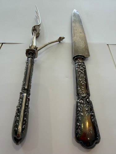 Couverts gigot anciens - couverts,