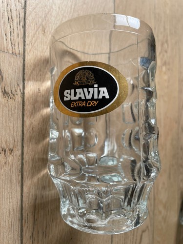 Verre bière chope - chope, slavia
