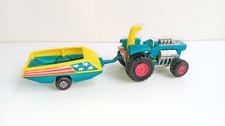 MATCHBOX SUPER KING K3 MOD TRACTOR + REMORQUE sans boite