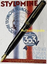 PUBLICITE STYLOMINE 303 V