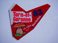 MAGNET DÉPART’AIMANT LE GAULOIS CARTE DE FRANCE DÉPARTEMENT 82 TARN-ET-GARONNE