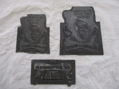 Plaque imprimerie cinema - plaque,