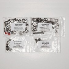 SUZUKI RGV 250 GAMMA 1988-1998 Kit n° 3 vis BTR inox carters RGV250 