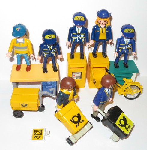 Lot playmobil poste - lot, 7