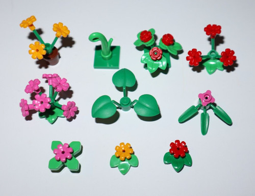 Lego lot pack 10 plante - lot,