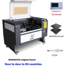 VEVOR Graveur Laser CO2 100W Machine de Gravure Découpe Table de Travail 400x600