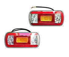 Feu arrière led anneau - 2x,