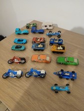 MAJORETTE LOT PEUGEOT 204 CITROEN MASERATI AMPHIBIE DUNE BUGGY FERRARI MOTOS ..
