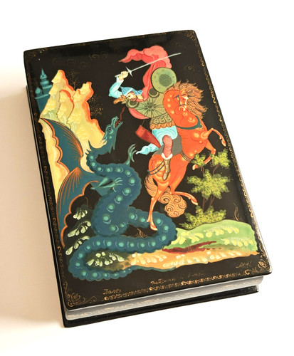 Palekh boîte laquée - boîte,