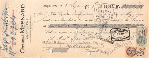 1929 bois futailles osthein - bois,